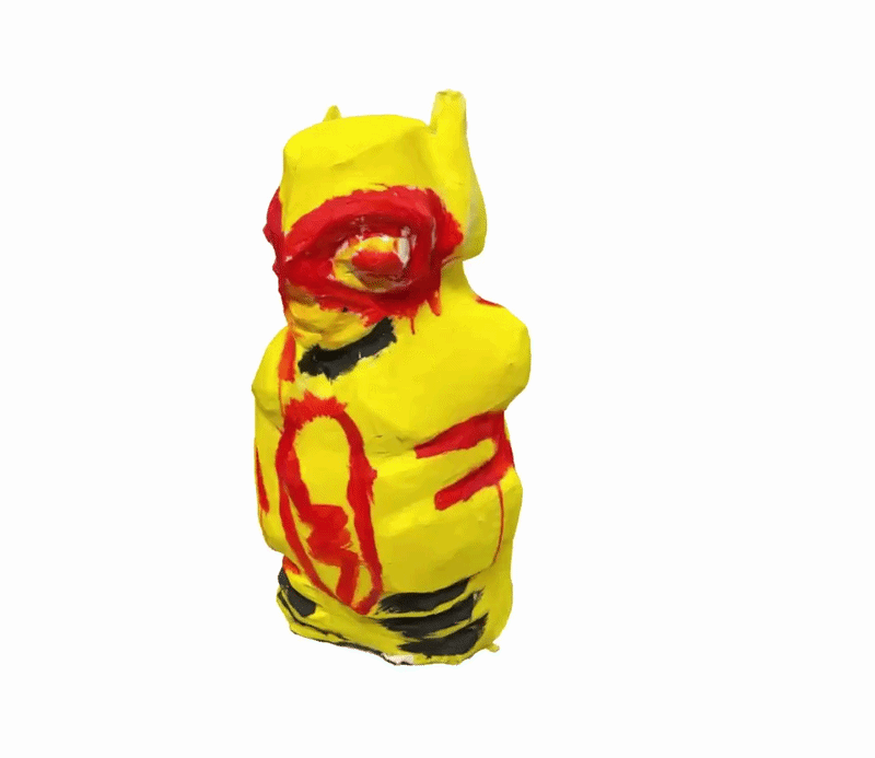 Skulptur der Thikwa Werkstatt
